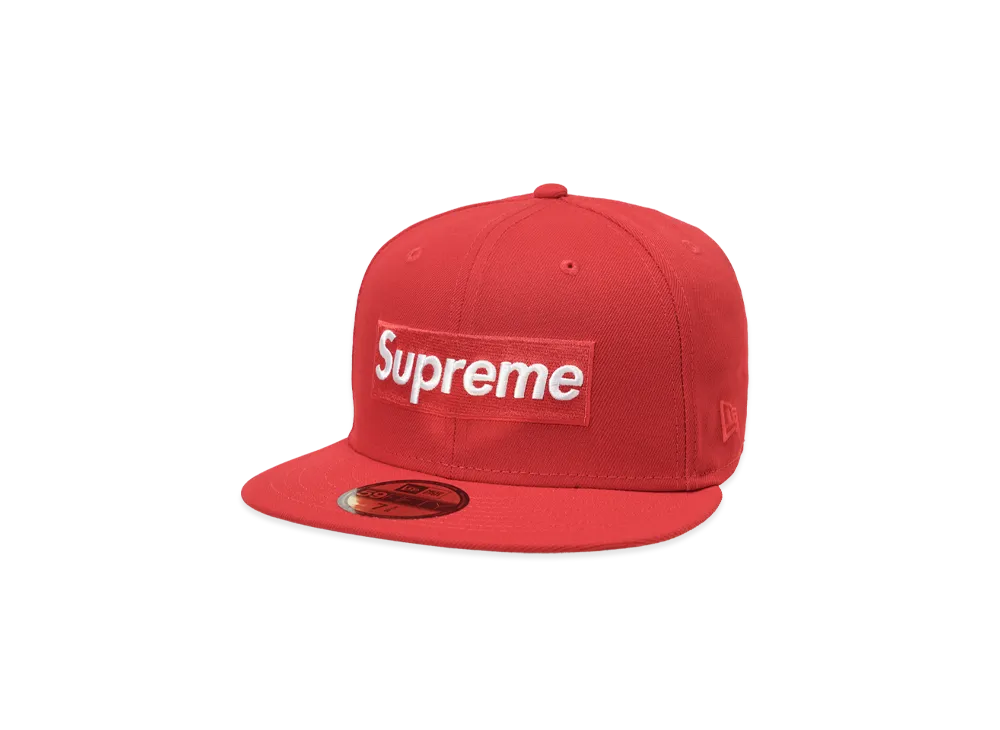 Supreme Sharpie Box Logo New Era "Red"