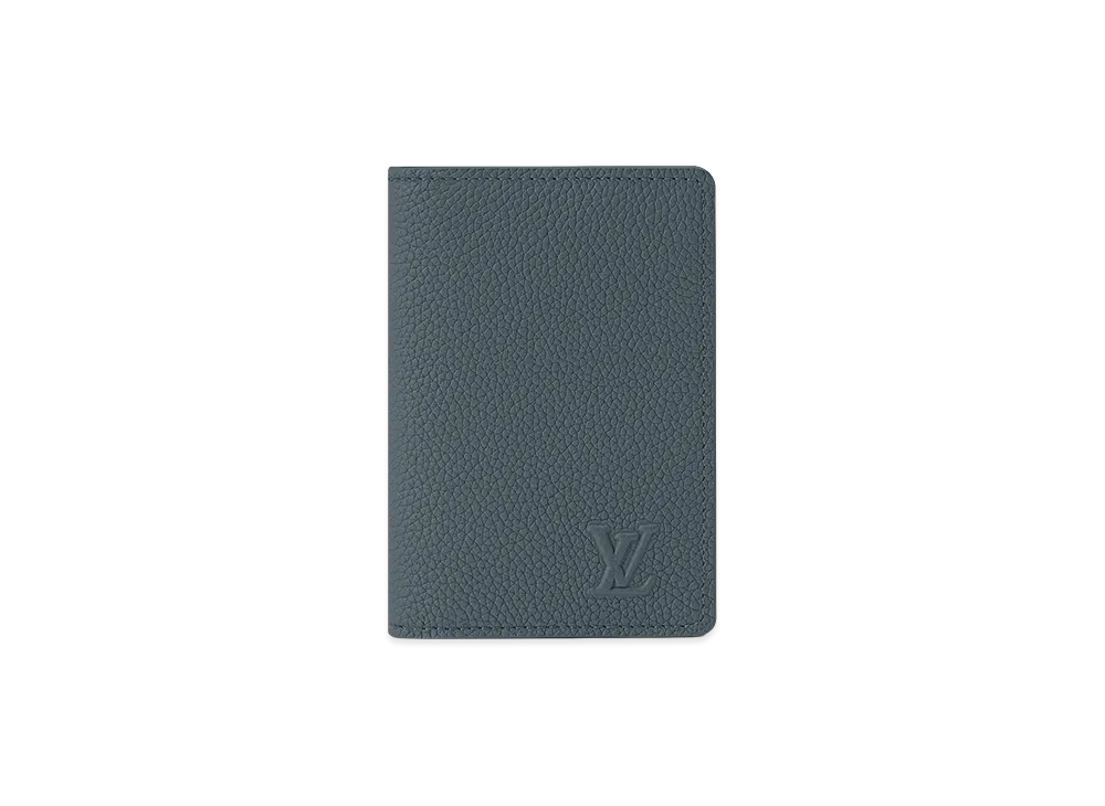 Louis Vuitton Card Case Organizer de Poche "Storm Blue"