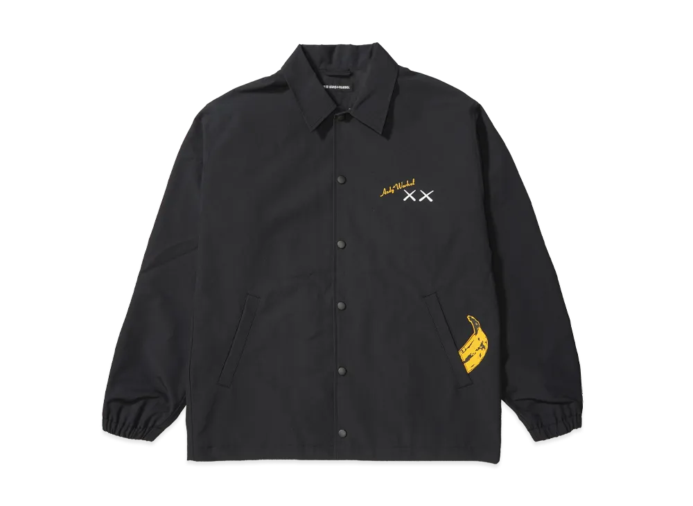 Uniqlo x KAWS x WARHOL Coach Jacket "Black"