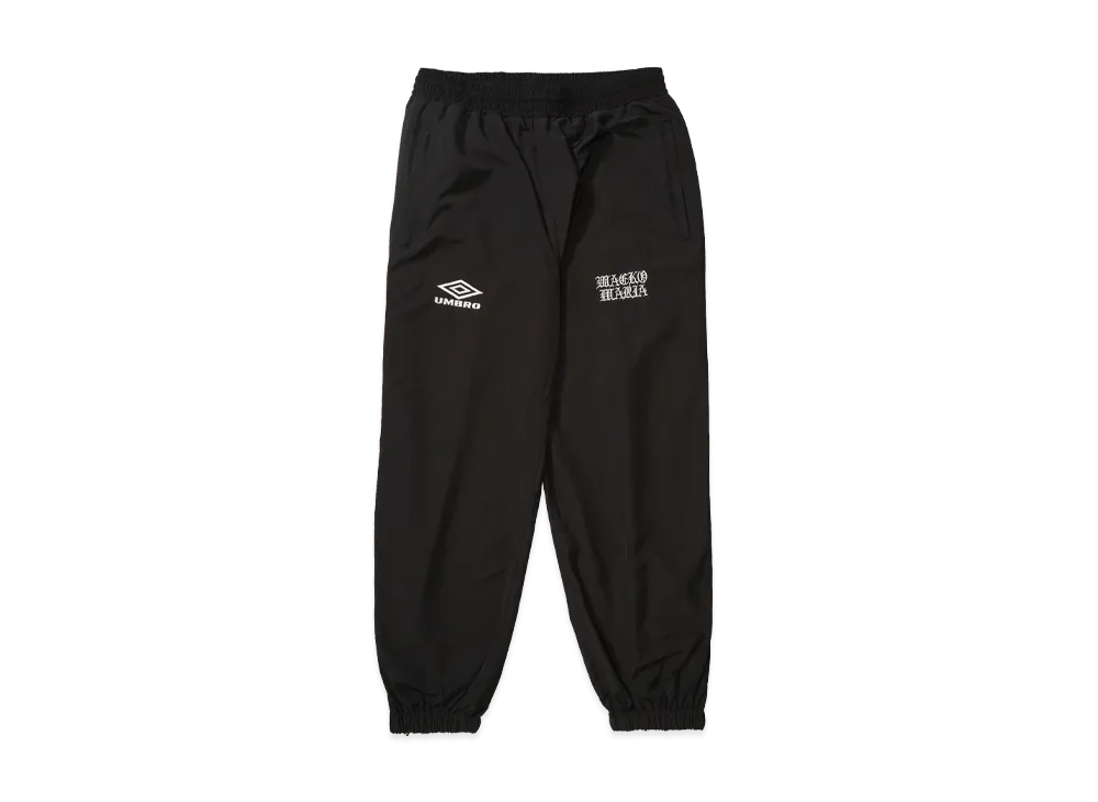 WACKO MARIA x UMBRO Nylon Track Pants "Black"