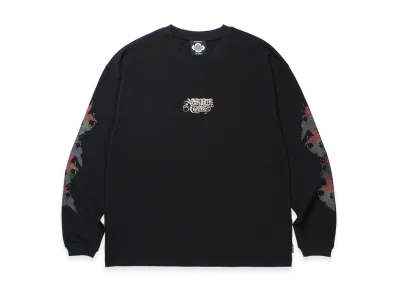 APHRODITEGANG GAKKIN x BUDSPOOL Sanencho L/S Tee "Black"