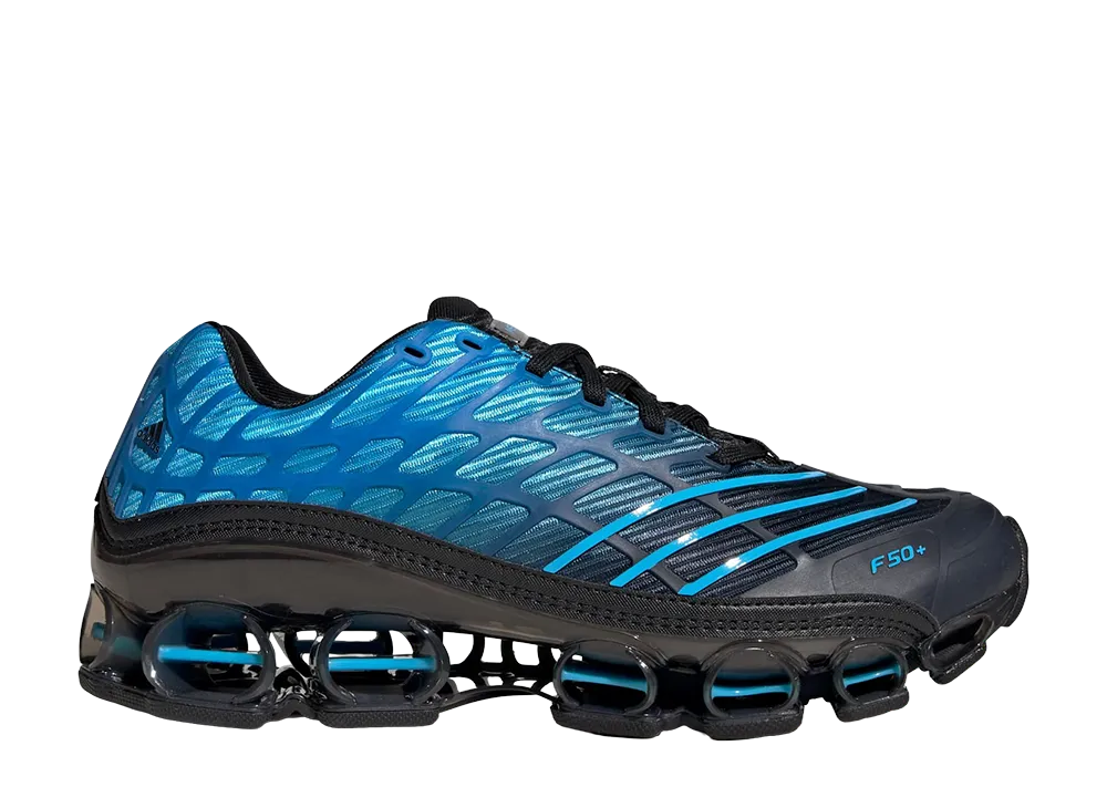 アディダス メガライド F50 "コアブラック/ルシッドアクアマリン"