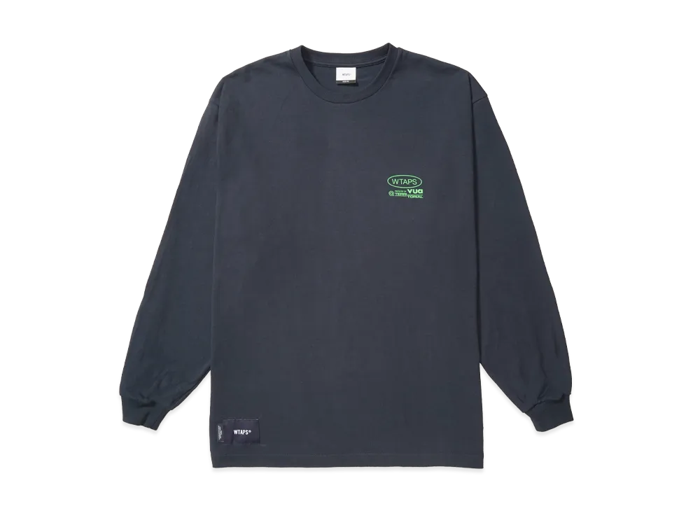 WTAPS Protected By / LS / Cotton "Navy"