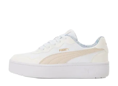 Puma Women's Court Lally Skye Flower "PUMA White/Warm White"