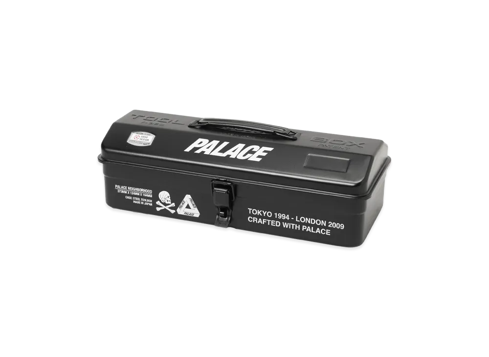 PALACE x NEIGHBORHOOD Toyo Steel Tool Box "Black"