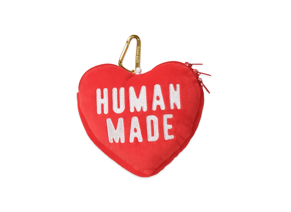 HUMAN MADE Heart Pass Case "Red"