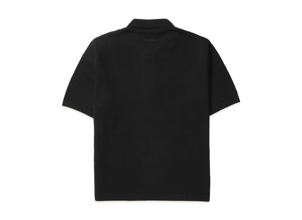 Supreme Beaded Zip Polo 