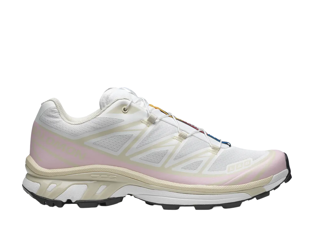 Salomon XT-6 "White/Fairy Tale/Almond Milk"