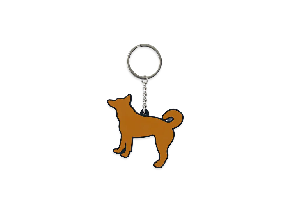 BoTT Star Dog Rubber Keychain "Brown"