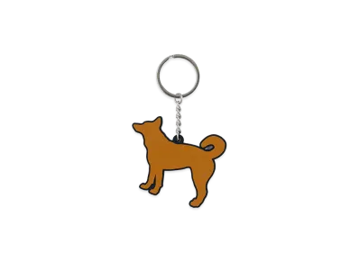 BoTT Star Dog Rubber Keychain "Brown"