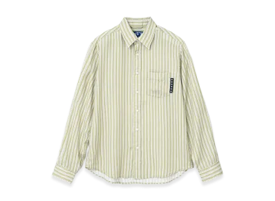 BoTT Printed Striped Shirt "Green"