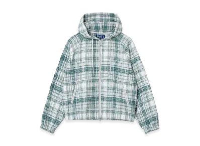 BoTT Heavy Check Zip Hoodie "Green"