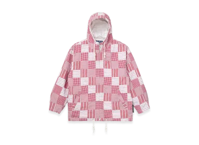 BoTT Patchwork Check Jacket "Red"