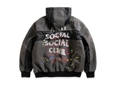 ANTI SOCIAL SOCIAL CLUB Distressed Jacket "Gray/Black"