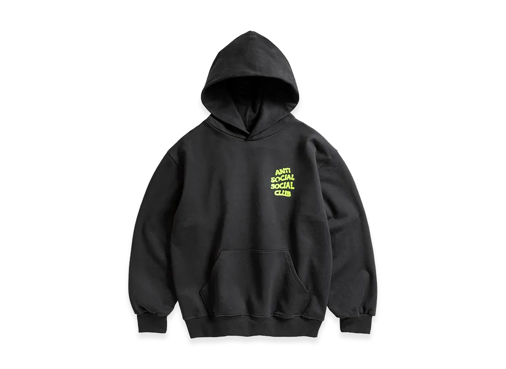 ANTI SOCIAL SOCIAL CLUB I Glow In the Dark Hoodie "Black"