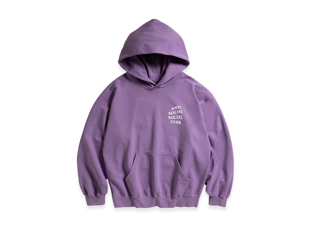 ANTI SOCIAL SOCIAL CLUB Clutching Pearls Hoodie "Washed Purple"