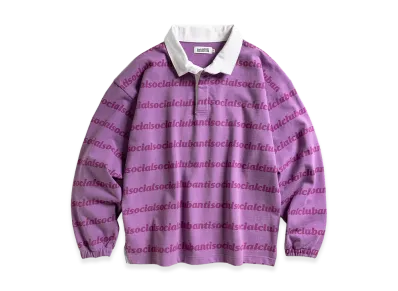 ANTI SOCIAL SOCIAL CLUB Run On Polo "Purple"