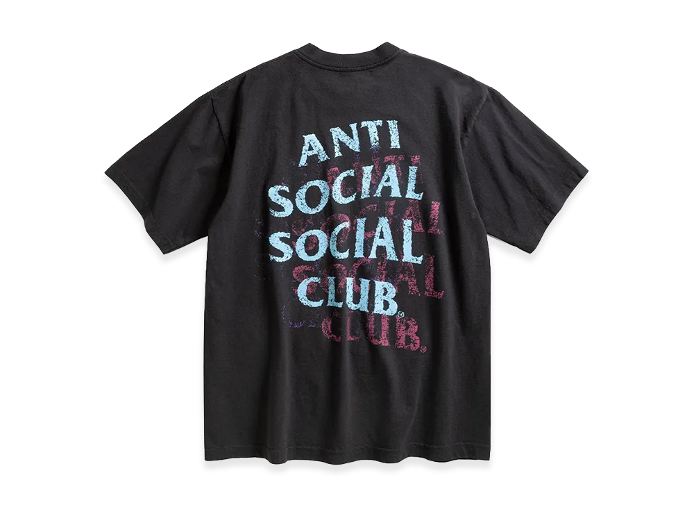 ANTI SOCIAL SOCIAL CLUB Distressed Tee "Black"