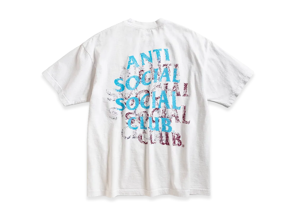 ANTI SOCIAL SOCIAL CLUB Distressed Tee "White"