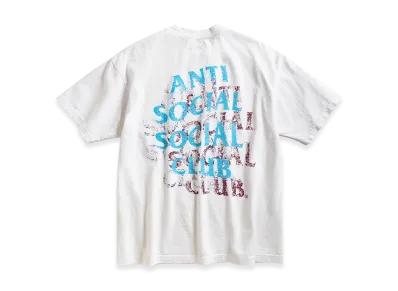 ANTI SOCIAL SOCIAL CLUB Distressed Tee "White"