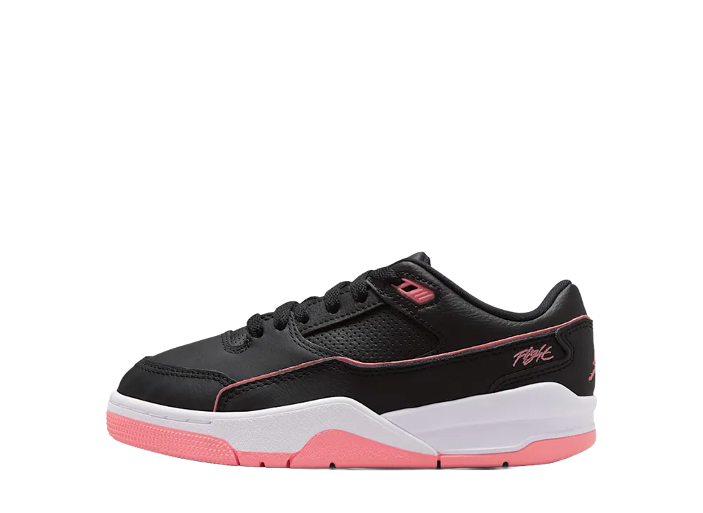 Nike GS Jordan Flight Court "Black/White/Pink Gaze"