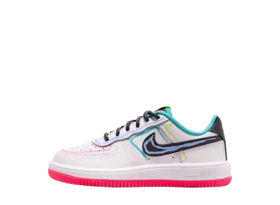 Nike PS Force 1 Low "White/Hyper Pink"
