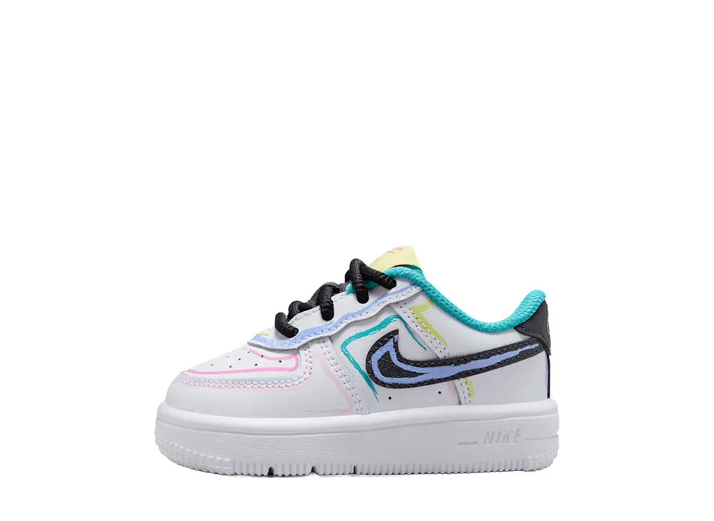 Nike TD Force 1 "White/Hyper Pink/Dusty Cactus"