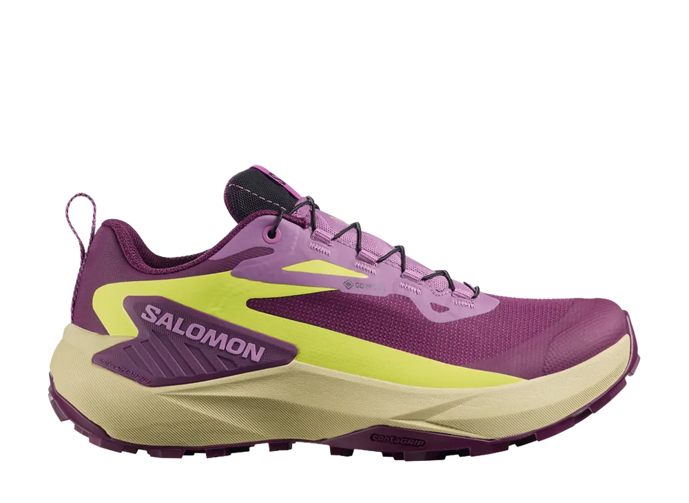 Salomon Women's Genesis GORE-TEX "Winter Bloom/Concord Grape/Acid Lime"