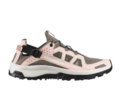 Salomon Women's Techamphibian 5 "Walnut/Tapioca/Clearly Aqua"