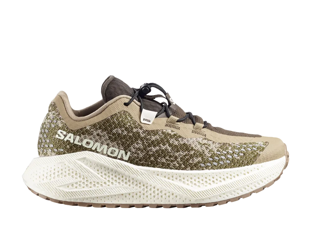 Salomon Women's Aero Glide 4 GRVL "Safari/Vanilla Ice/Earth Brown"