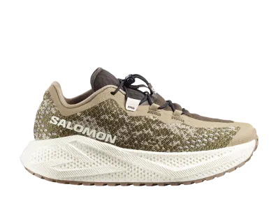 Salomon Women's Aero Glide 4 GRVL "Safari/Vanilla Ice/Earth Brown"