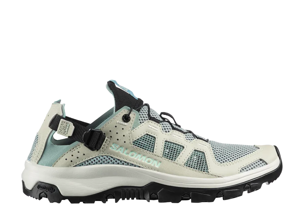 Salomon Women's Techamphibian 5 "Green Milieu/Sea Foam/Clearly Aqua"
