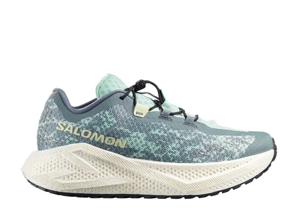 Salomon Women's Aero Glide 4 GRVL "Stormy Weather/Lichen/Vanilla Ice"