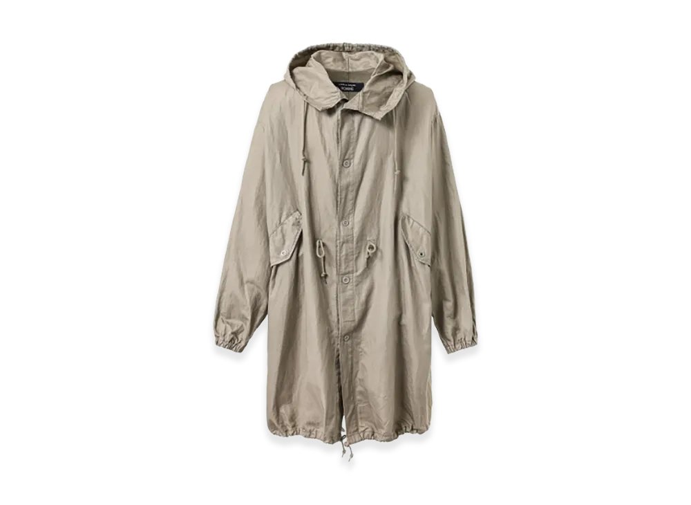 COMME des GARCONS HOMME Cotton Linen Mods Coat "Gray"