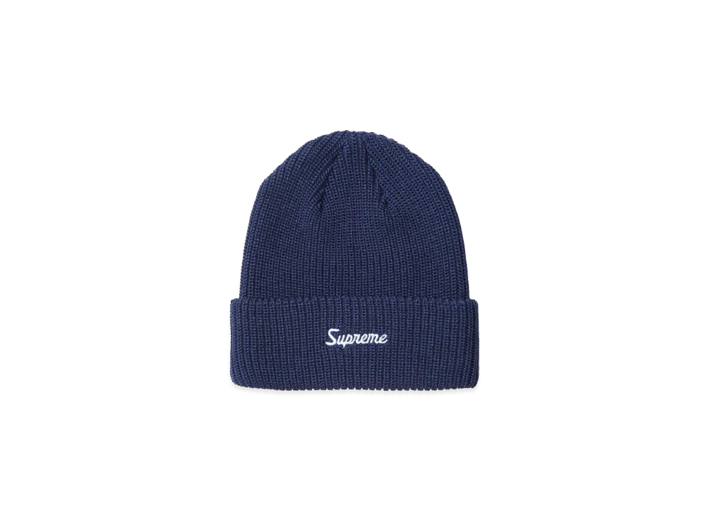 Supreme Loose Gauge Beanie "Navy" (21SS)