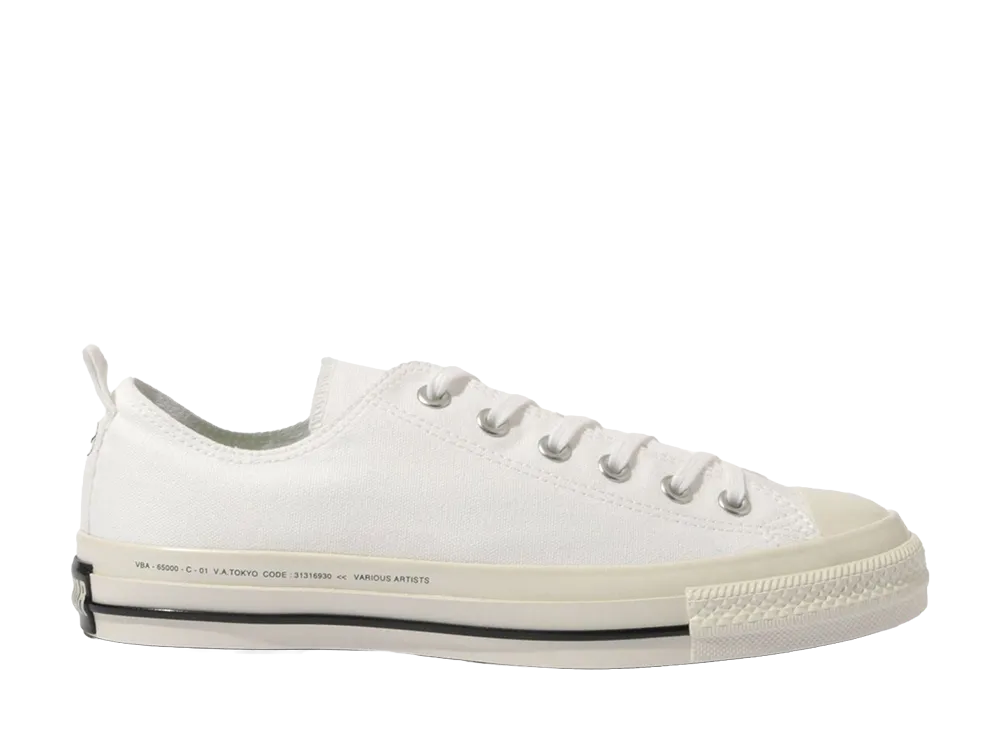 フラグメントデザイン × ヴイエー × コンバース オールスター OX "ホワイト"