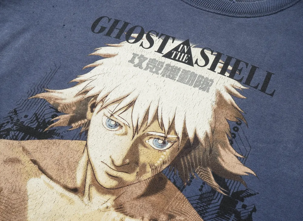 SAINT Mxxxxxx x GHOST IN THE SHELL Crew Neck Sweat SAINT Mxxxxxx x GHOST IN THE SHELL Crew Neck Sweat