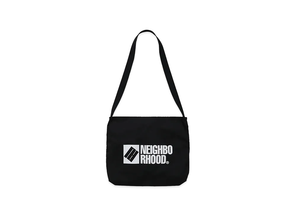 NEIGHBORHOOD Logo Shoulder Bag "Black"