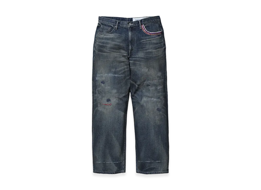 NEIGHBORHOOD Savage Denim DP Wide Pants "Indigo"