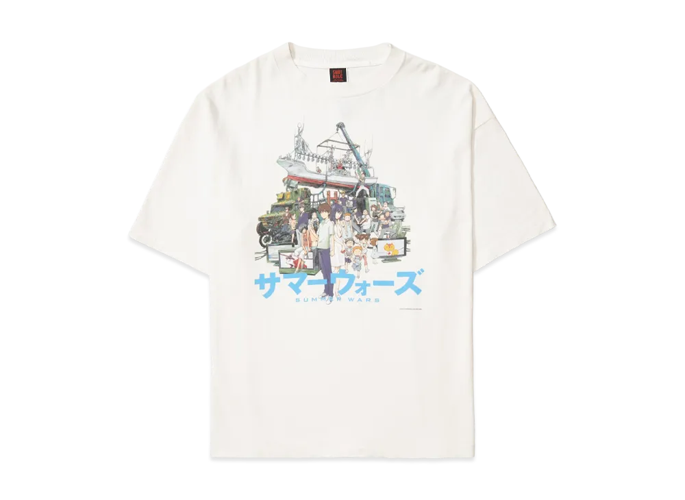 SAINT Mxxxxxx x GEEKS RULE x Summer Wars SG SS Tee #1 "White"
