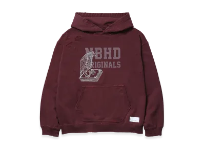 NEIGHBORHOOD Savage Sweat Hoodie LS "Burgundy"