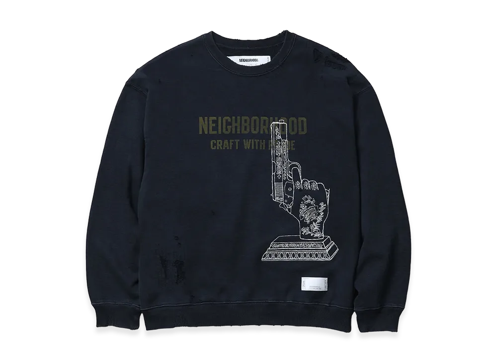 NEIGHBORHOOD Savage Sweat Shirt LS "Black"