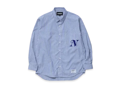 NEIGHBORHOOD Stripe Shirt LS "Blue"