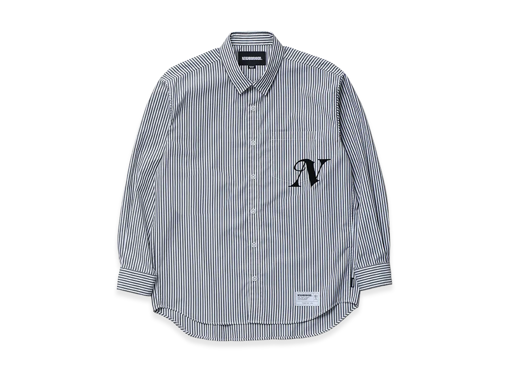 NEIGHBORHOOD Stripe Shirt LS "Black"