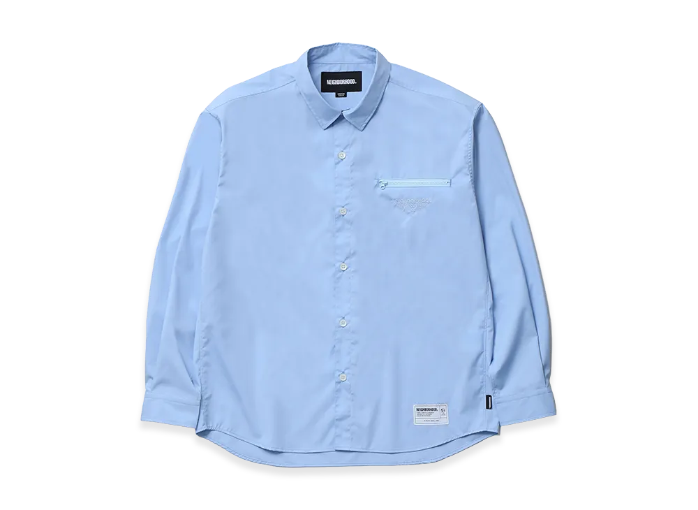 NEIGHBORHOOD Plain Shirt LS "Blue"
