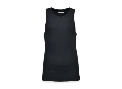 BREATH Logo Rib Tank Top "Black"