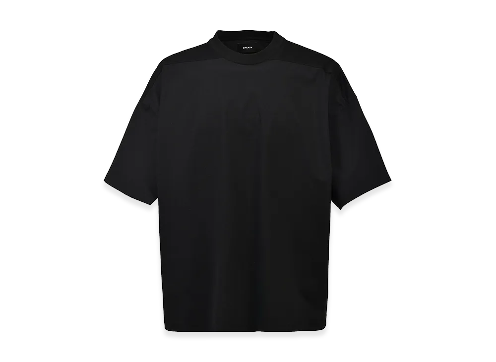 BREATH New Rich Silky Wide Tee "Black"