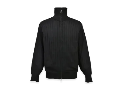 BREATH Drivers Knit Zip Up Jacket "Black"