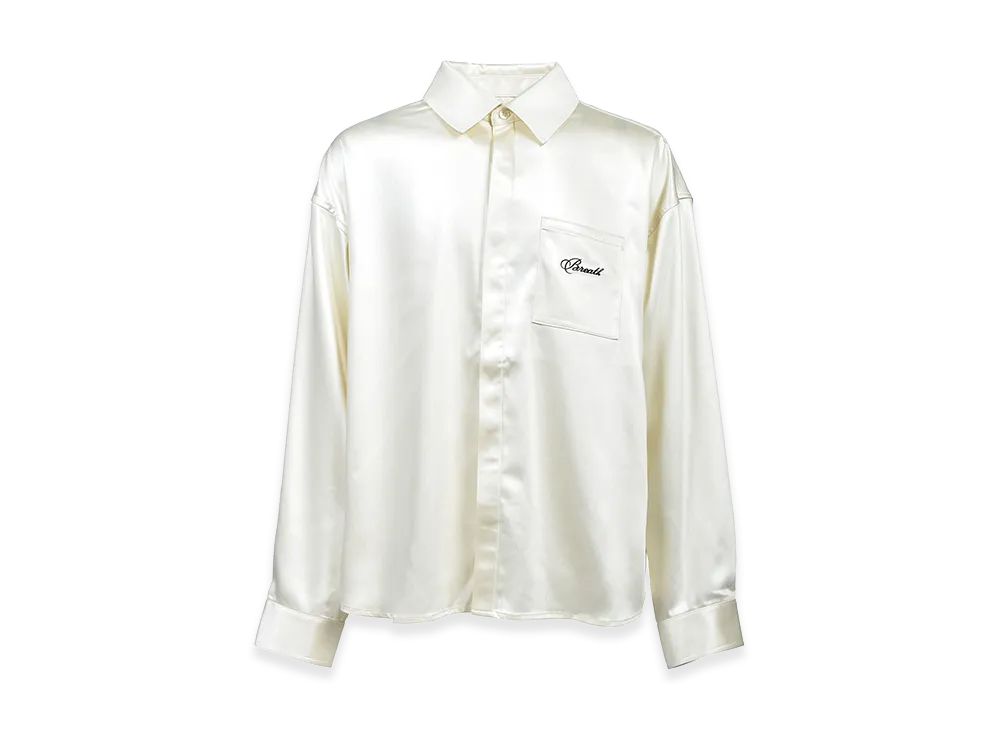 BREATH Script Logo Coating Shirt 