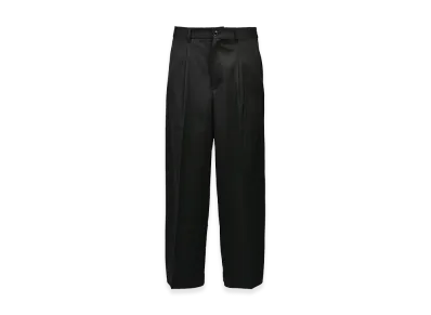 BREATH Tuck Wide Slacks "Black"